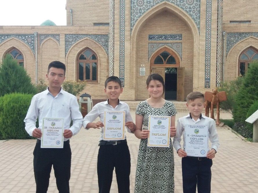 Ravshanov Xusanboy, Sotvoldiyev Jamshid, G’aybullayev Fayozbek, Jo’raboyeva O’g’iloy